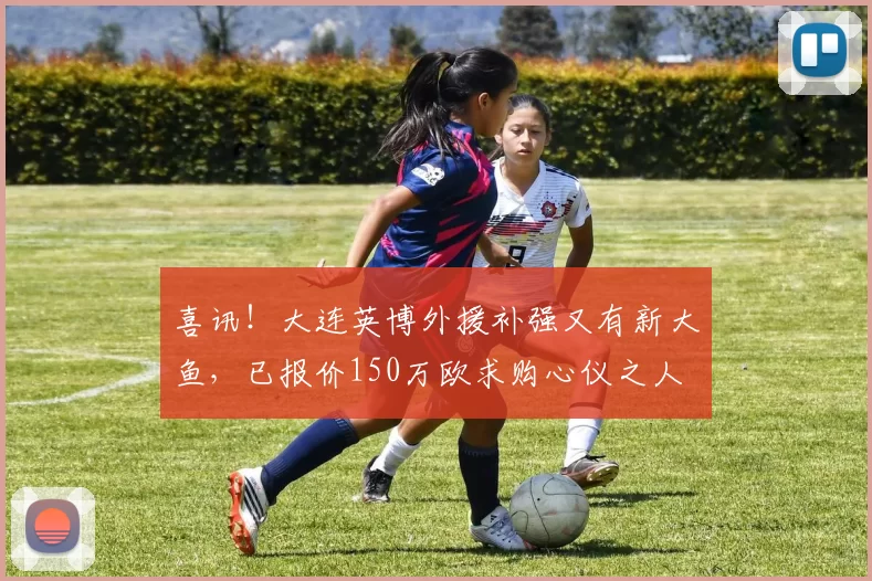 喜讯！大连英博外援补强又有新大鱼，已报价150万欧求购心仪之人